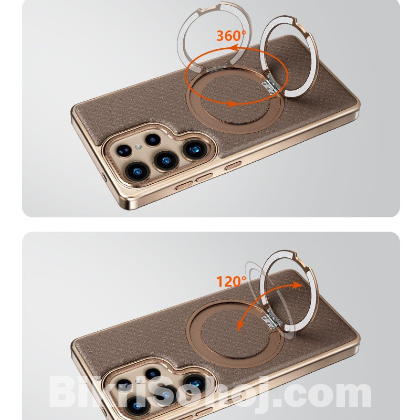 Samsung S25 Ultra কেস | হাতে পেয়ে পেমেন্ট 360° স্ট্যান্ড